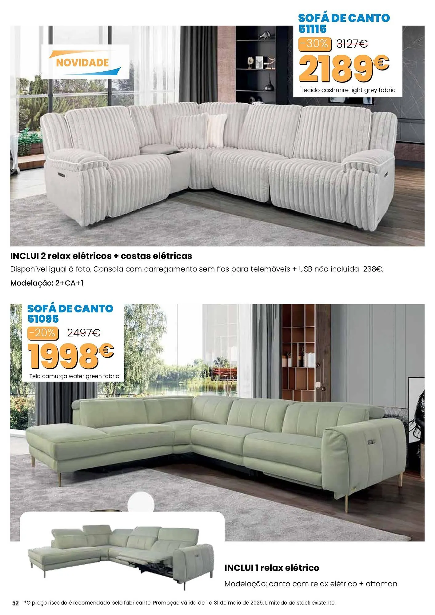 Folheto Folheto Hiper Centro do Móvel de 1 de maio até 31 de maio 2025 - Pagina 52