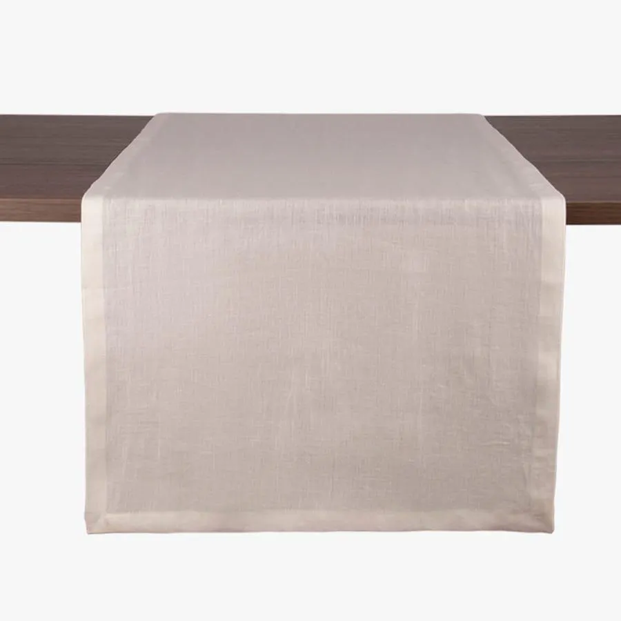 Runner linho branco 50x170 cm JACKIE