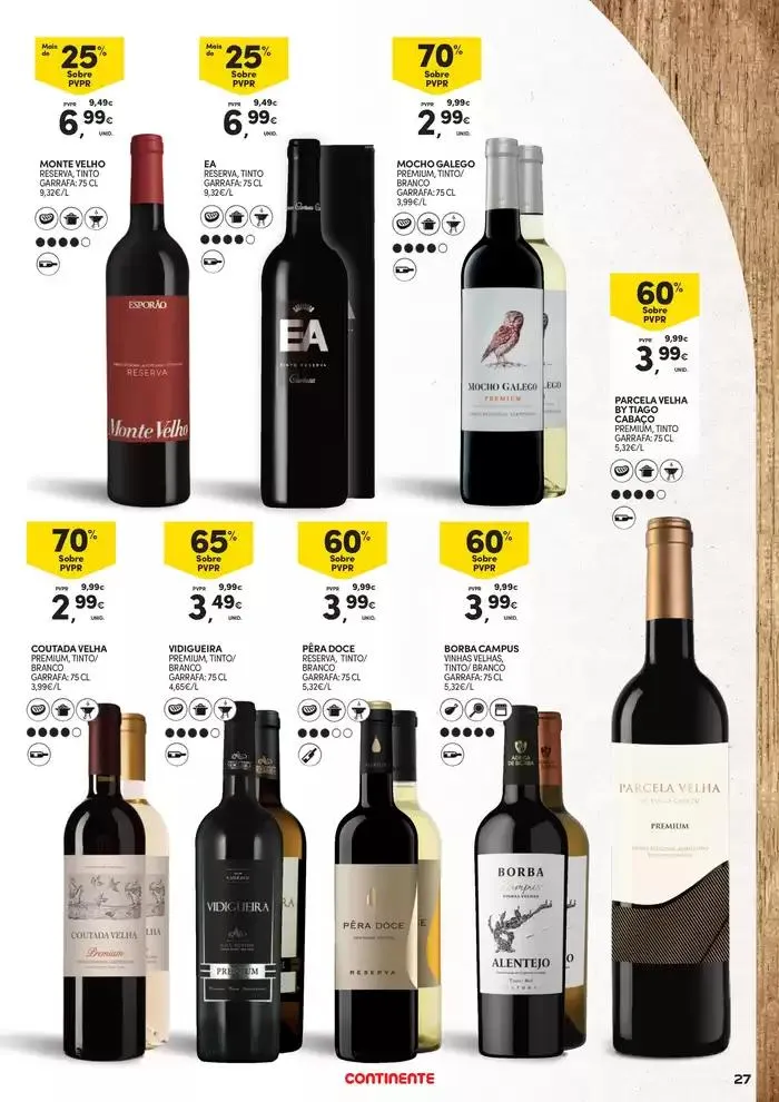 Folheto Queijos, Enchidos e Vinhos de 21 de janeiro até 9 de fevereiro 2025 - Pagina 27