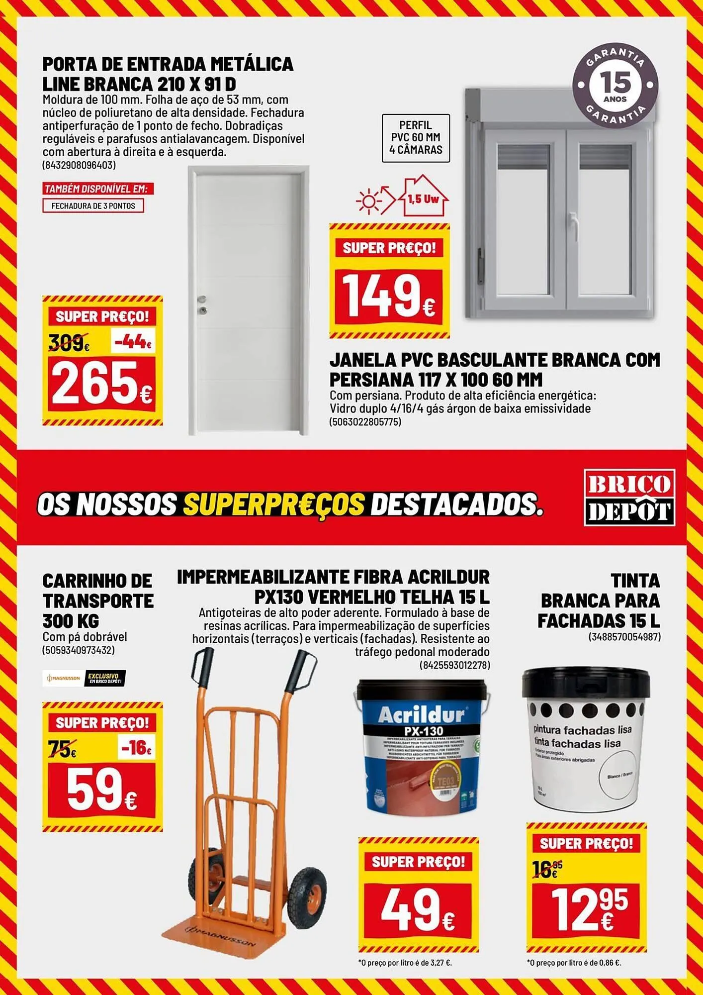 Folheto Folheto Brico Depôt de 4 de fevereiro até 26 de fevereiro 2026 - Pagina 3