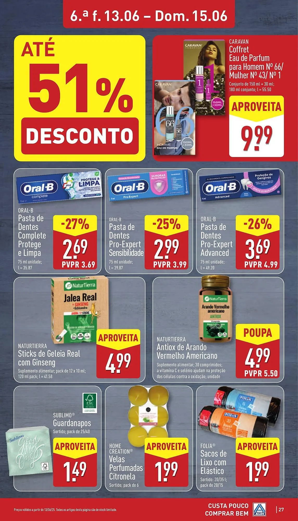 Folheto Folheto ALDI de 9 de junho até 15 de junho 2025 - Pagina 27