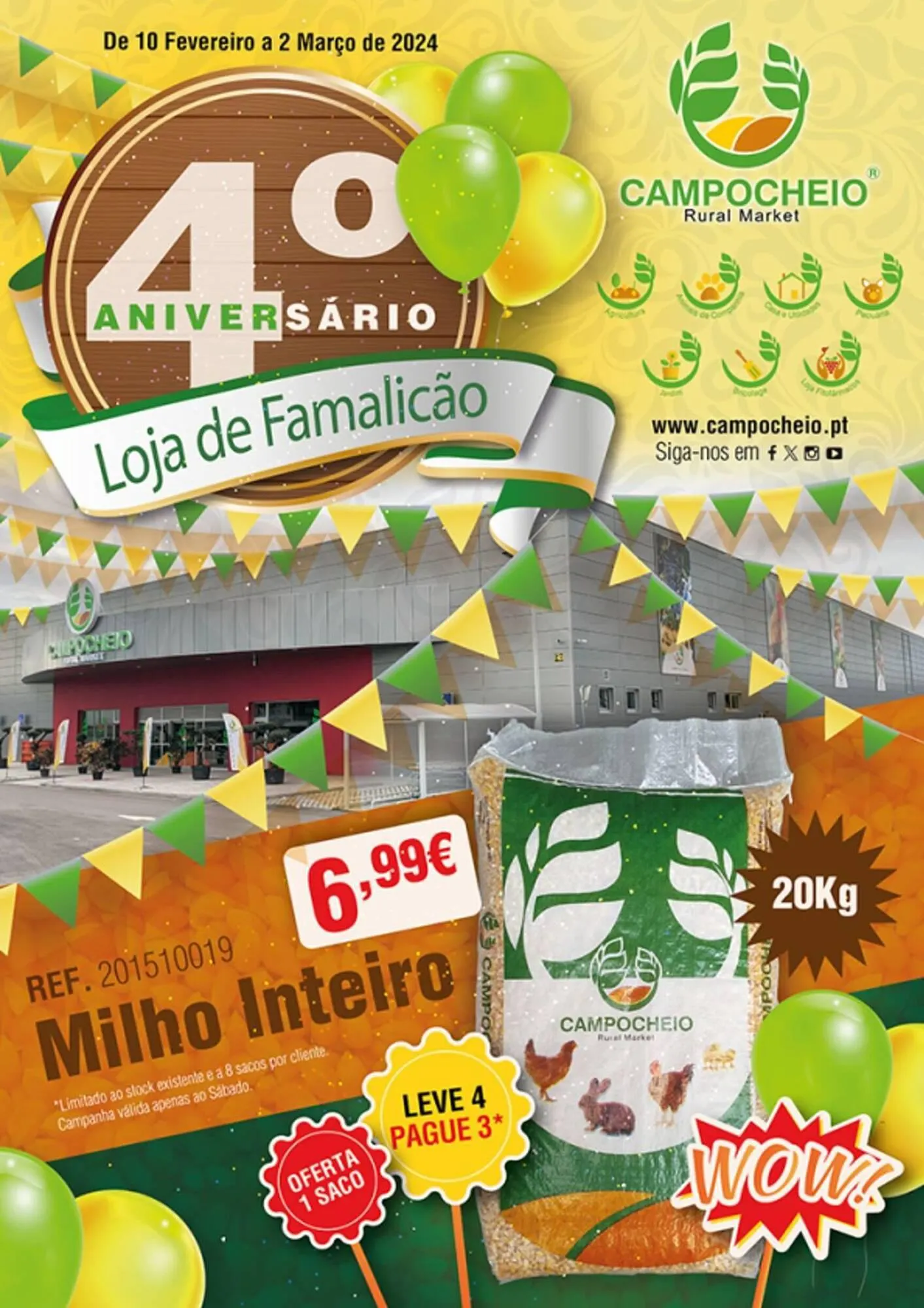 Folheto Folheto CAMPOCHEIO de 10 de fevereiro até 2 de março 2024 - Pagina