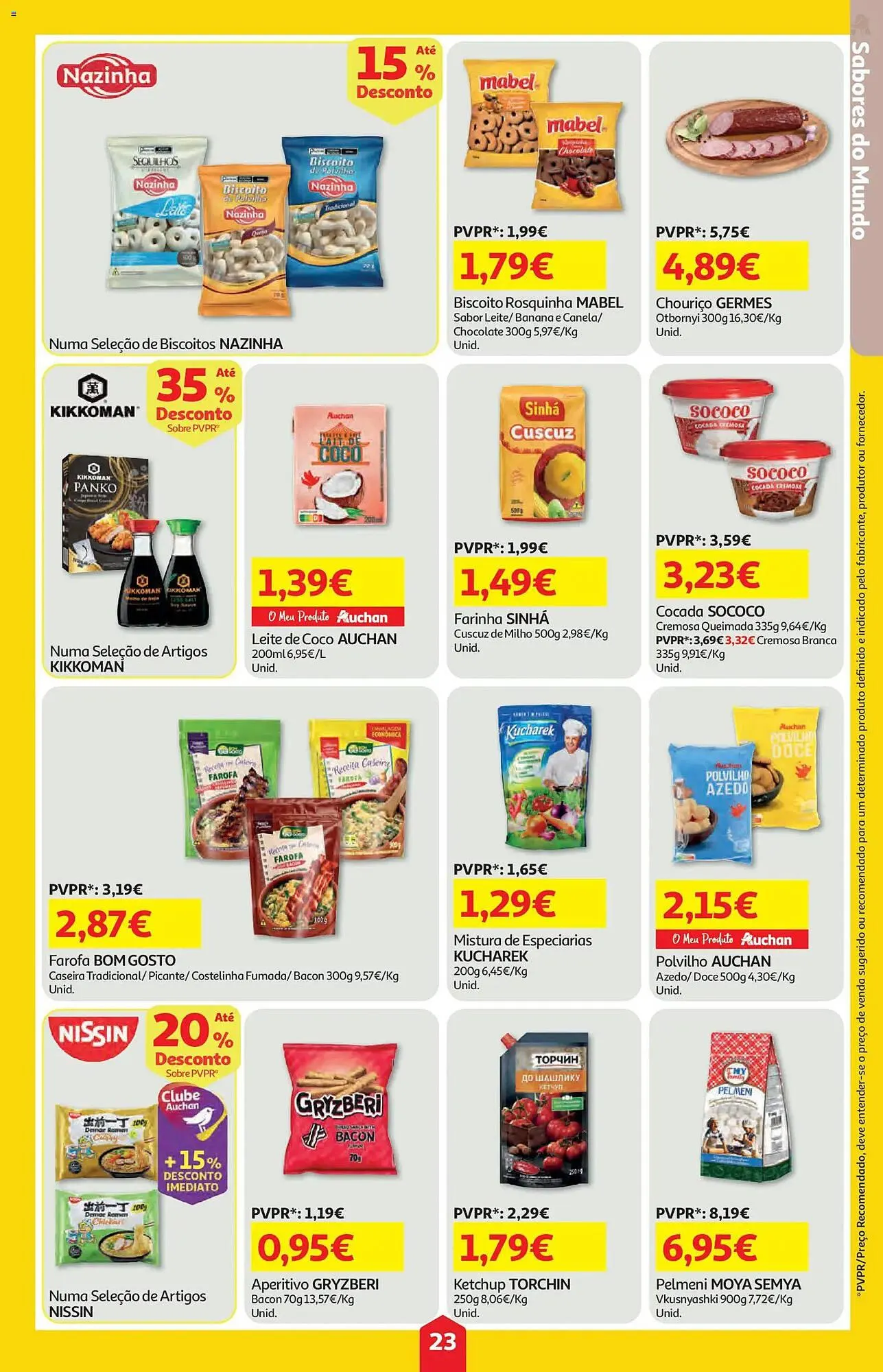 Folheto Folheto Auchan de 14 de maio até 20 de maio 2026 - Pagina 23