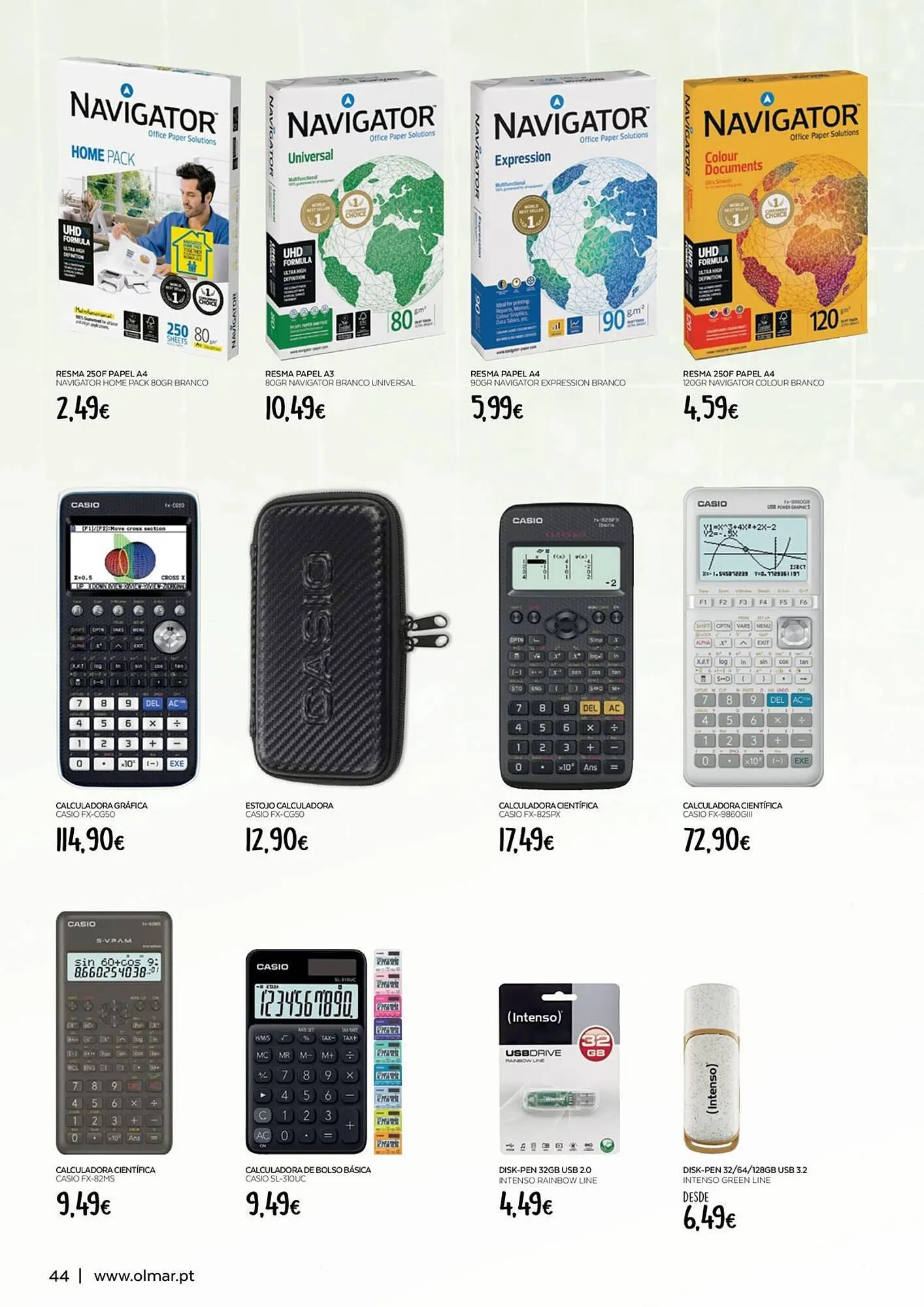 Folheto Folheto Olmar de 21 de agosto até 25 de setembro 2023 - Pagina 44