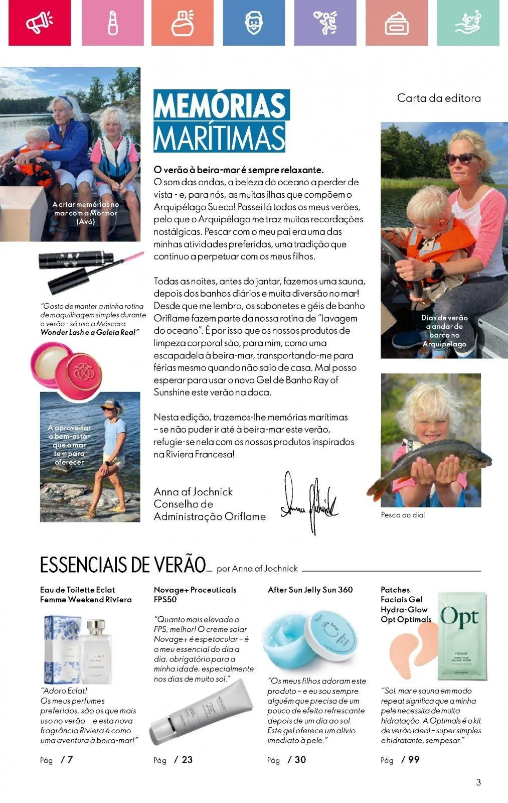 Folheto Folheto de Oriflame até 05.07.2025 de 18 de junho até 5 de julho 2025 - Pagina 3