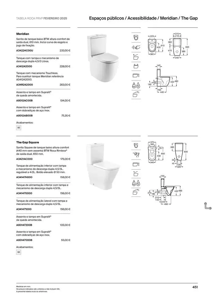 Folheto Soluções de Banho  de 6 de janeiro até 31 de dezembro 2025 - Pagina 453