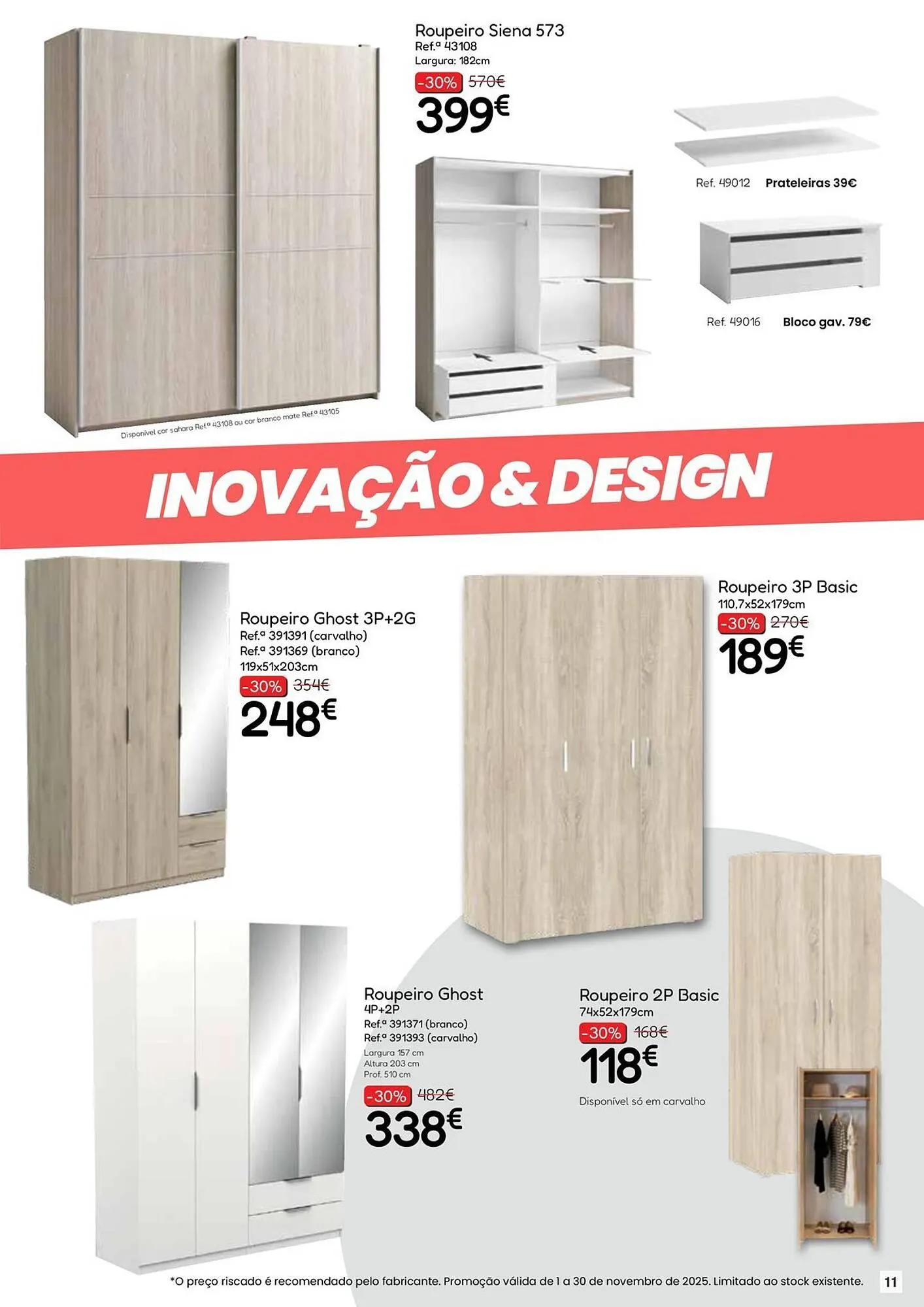 Folheto Folheto Hiper Centro do Móvel de 4 de novembro até 30 de novembro 2025 - Pagina 11