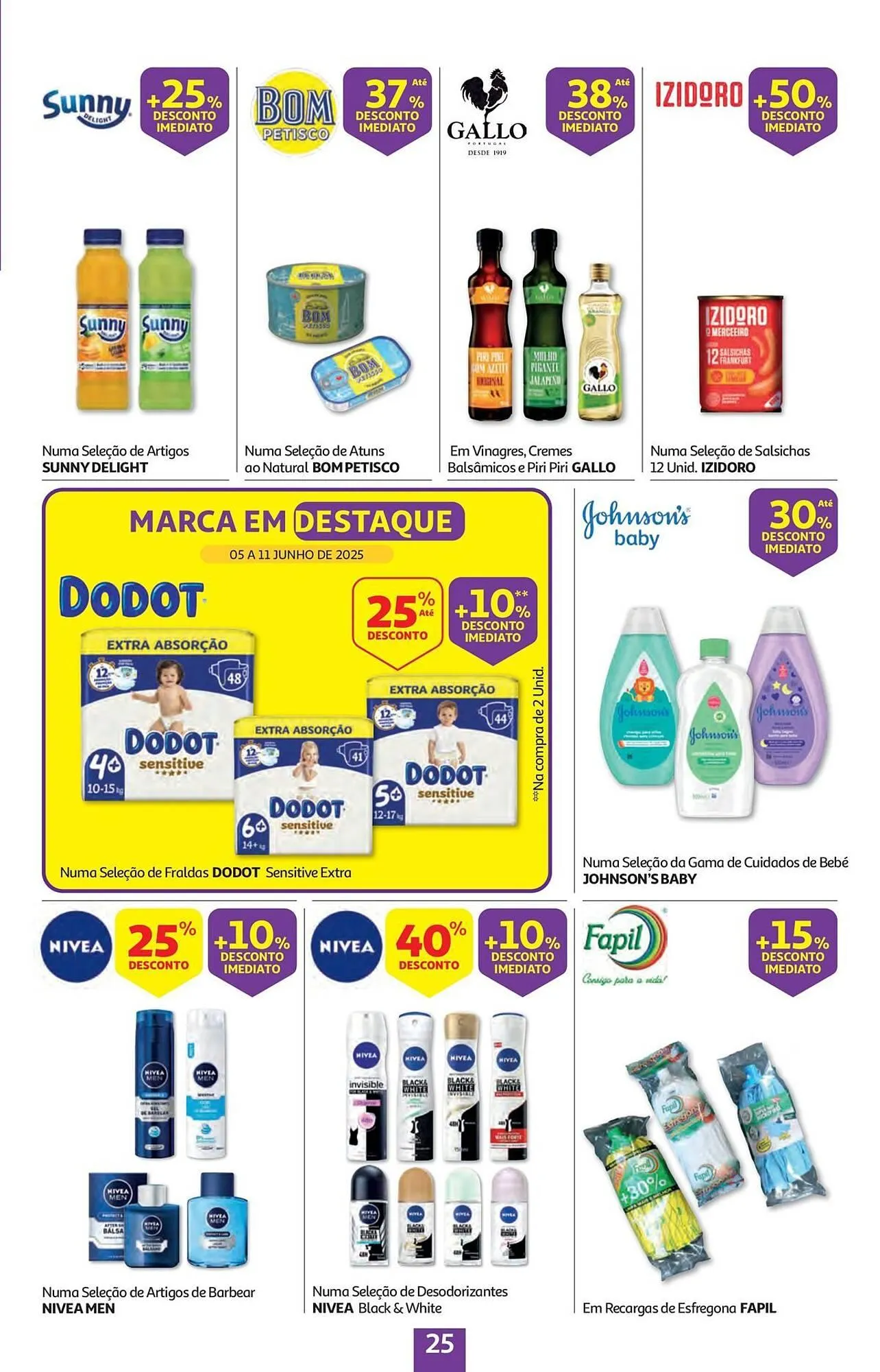 Folheto Folheto Auchan de 2 de junho até 17 de junho 2025 - Pagina 25