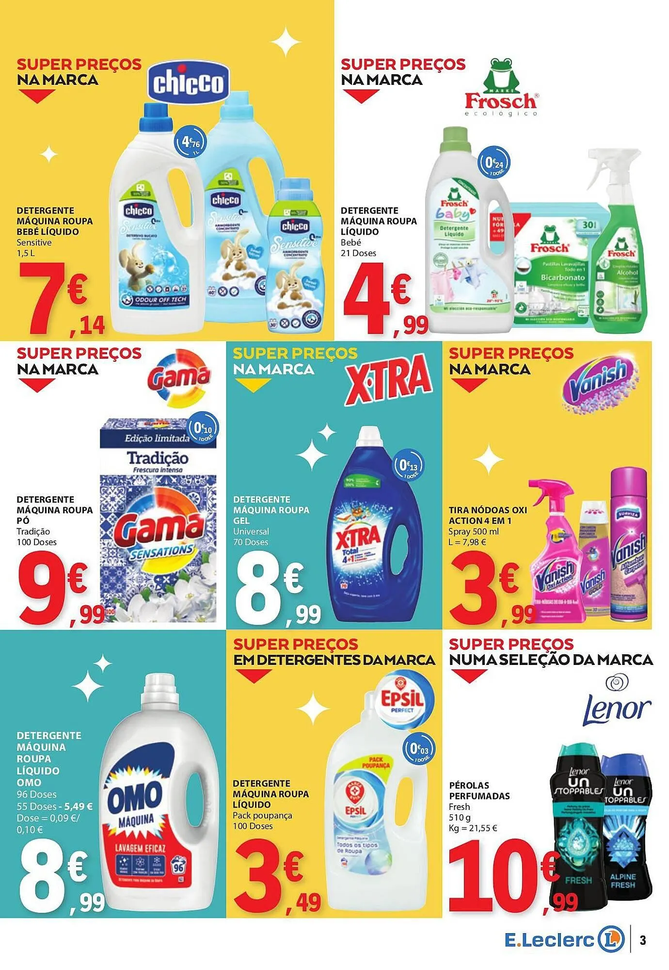 Folheto Folheto E.Leclerc de 4 de março até 16 de março 2025 - Pagina 3