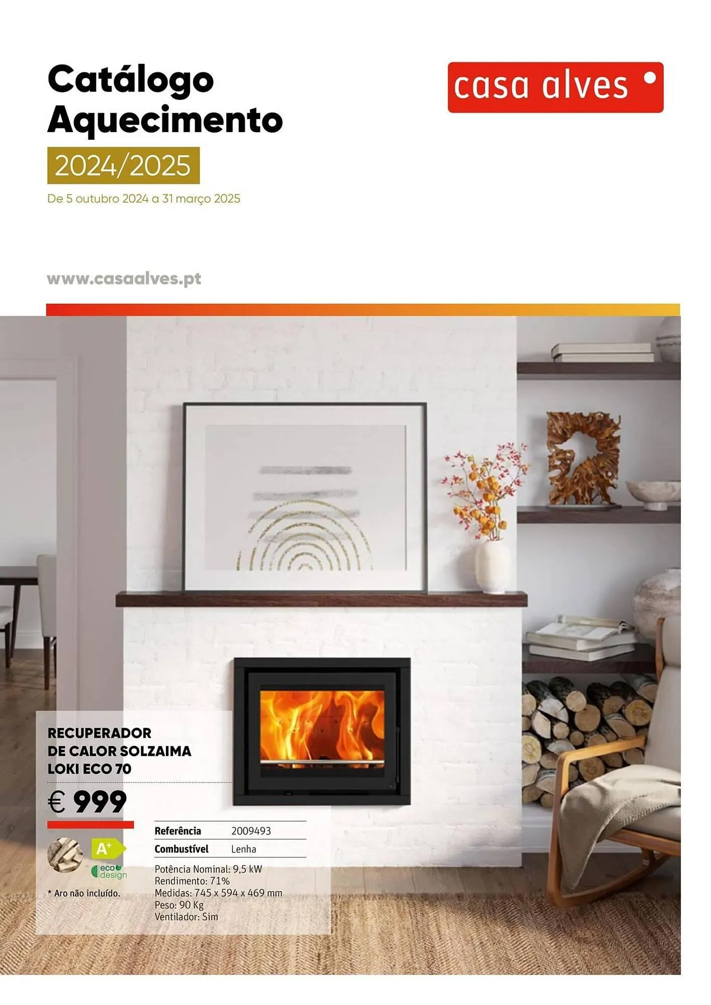 Folheto Folheto Casa Alves de 24 de março até 31 de março 2025 - Pagina 1