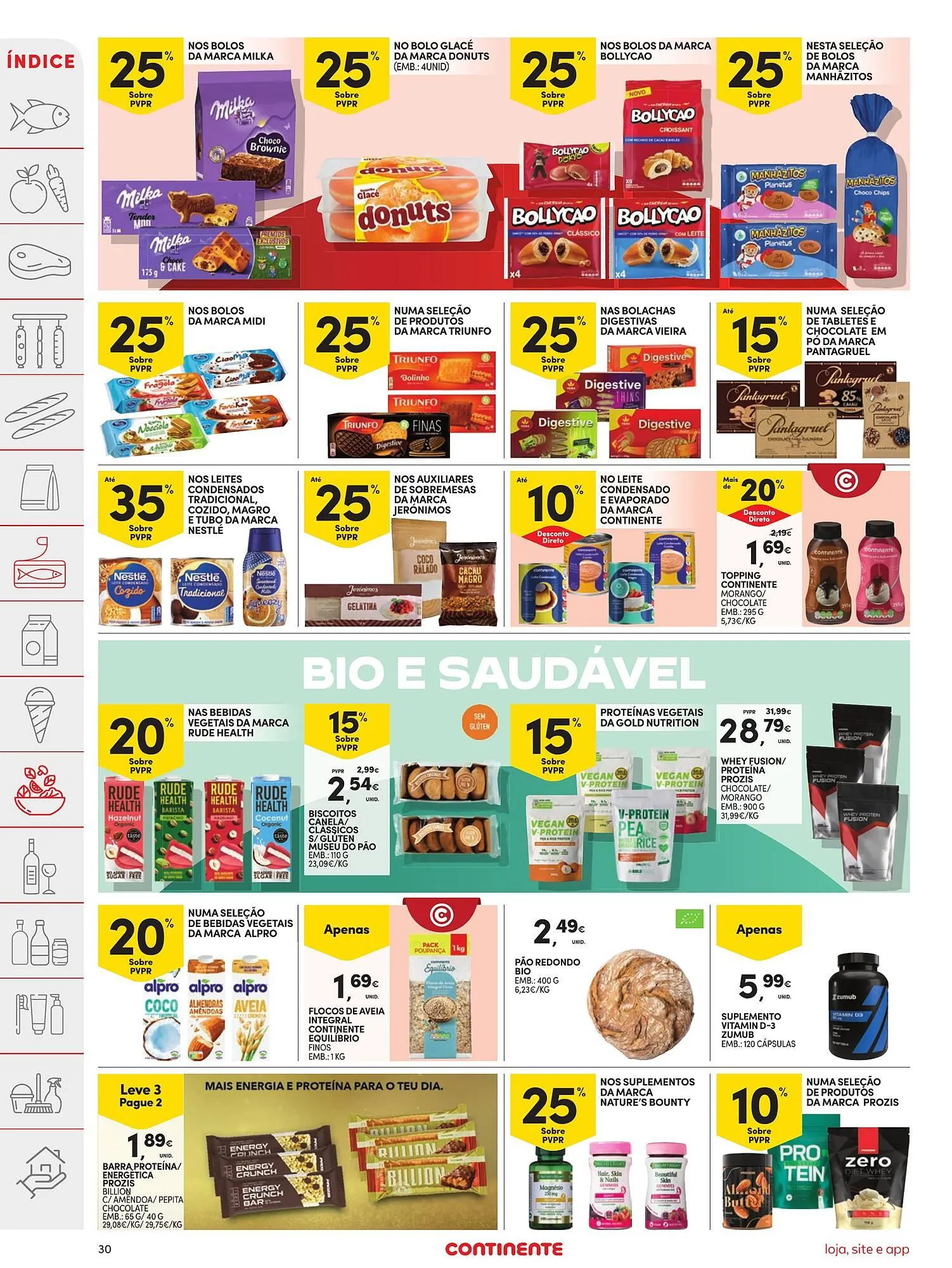 Folheto Folheto Continente de 17 de março até 23 de março 2026 - Pagina 30
