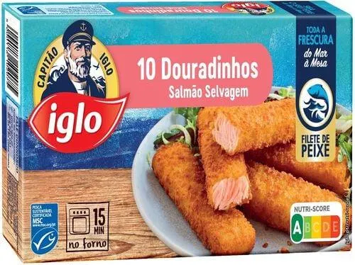 douradinhos iglo salmão 280g