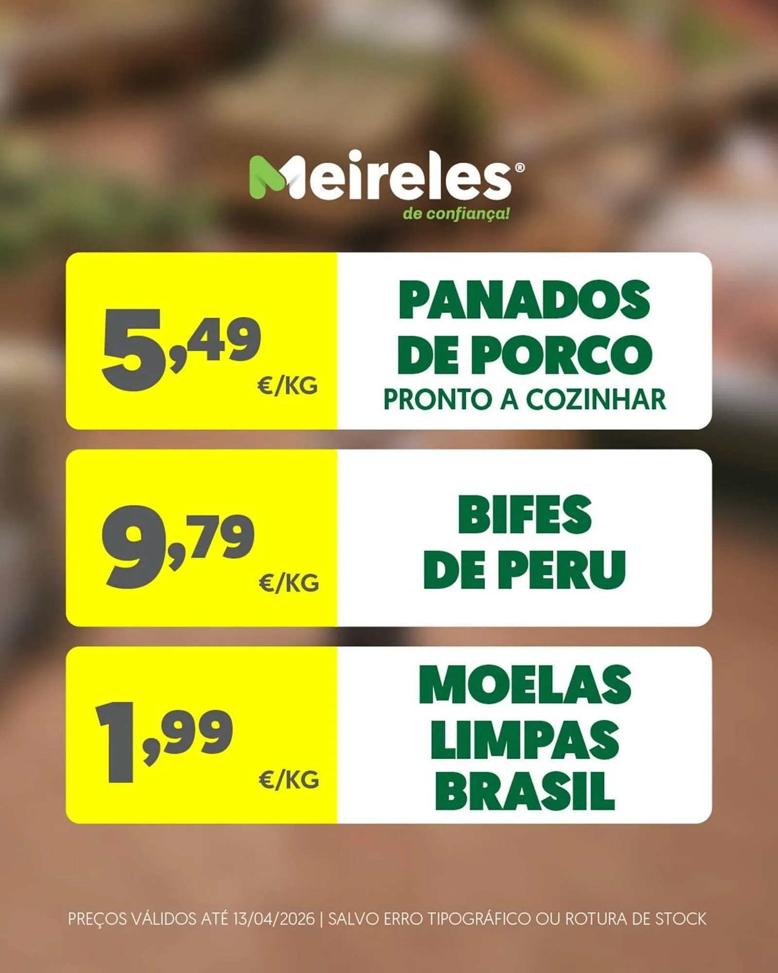 Folheto Folheto Carnes Meireles de 8 de abril até 13 de abril 2026 - Pagina 3