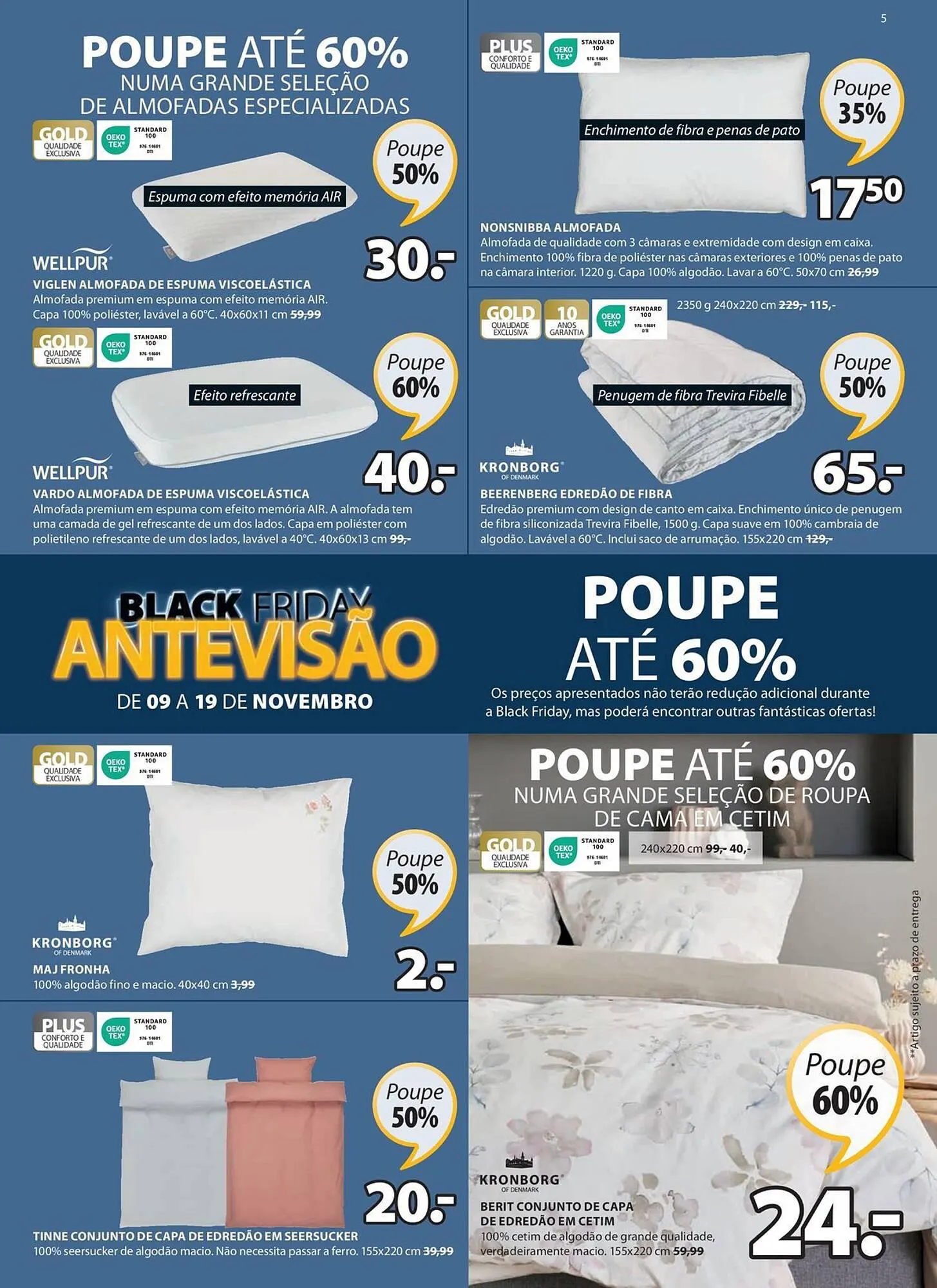 Folheto Folheto Jysk de 9 de novembro até 26 de novembro 2023 - Pagina 6