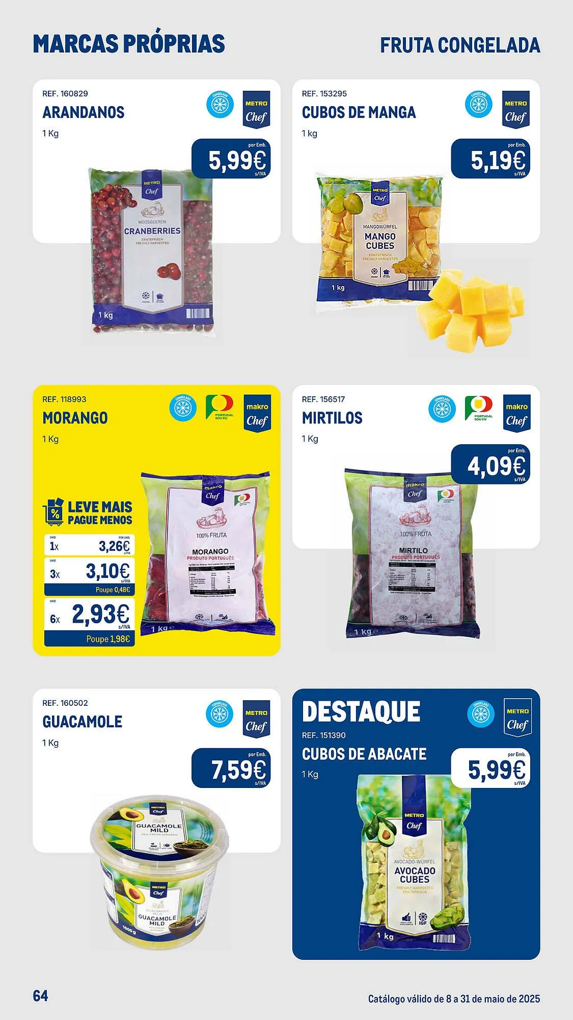 Folheto Folheto Makro de 8 de maio até 31 de maio 2025 - Pagina 64