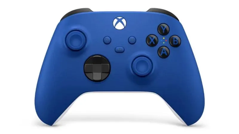 Comando Xbox Wireless Azul Choque