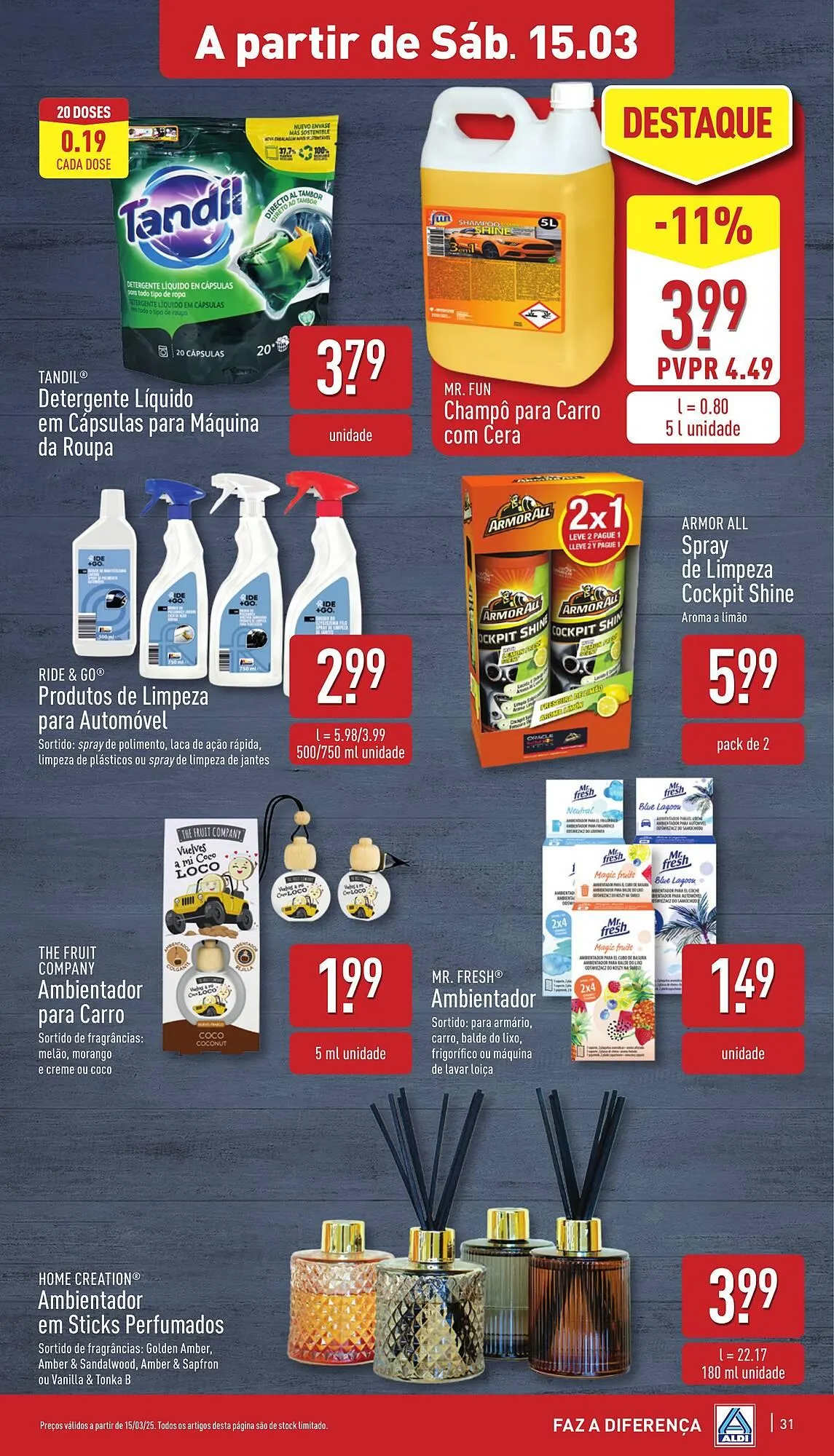 Folheto Folheto ALDI de 12 de março até 18 de março 2025 - Pagina 31