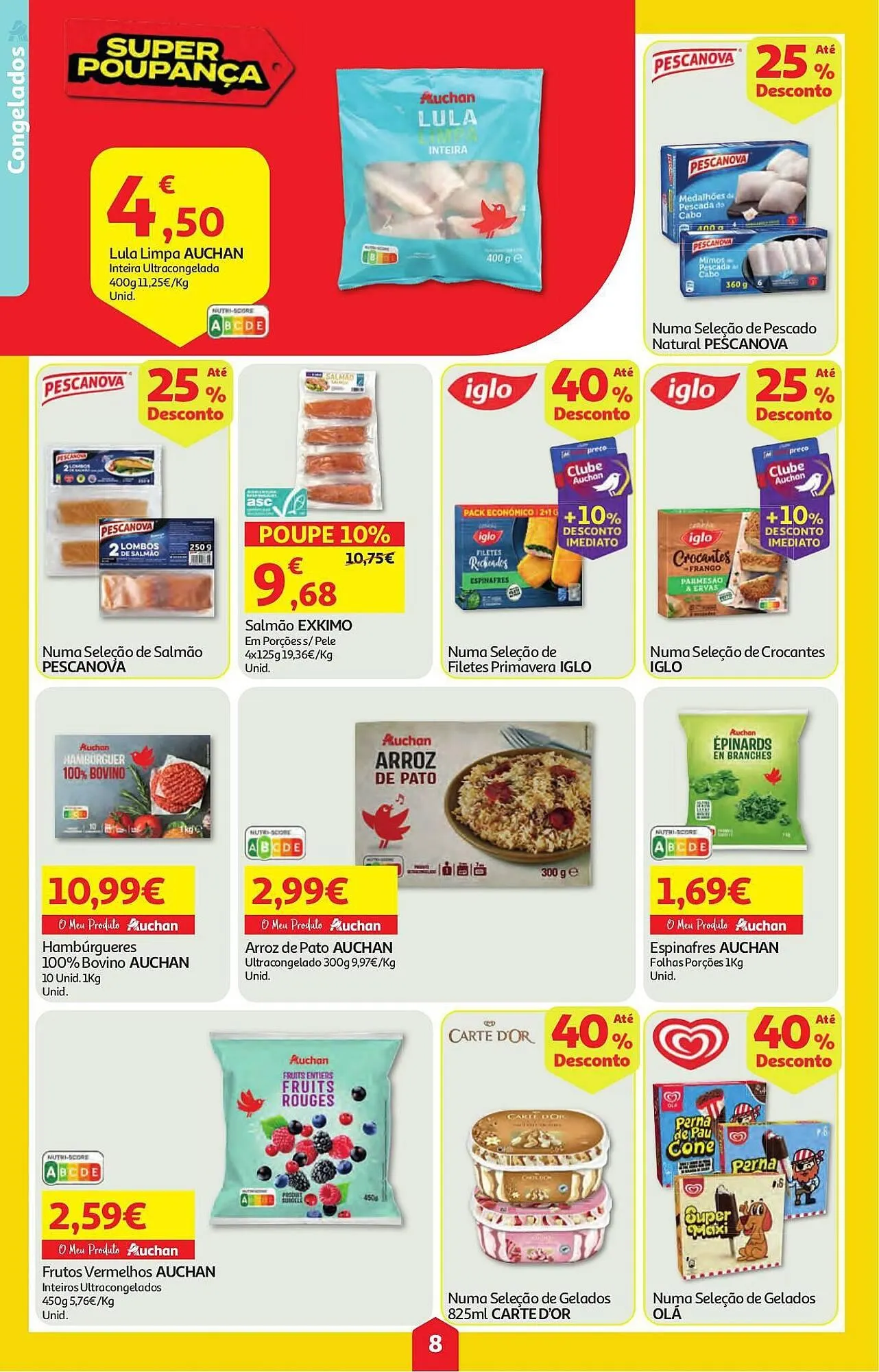Folheto Folheto Auchan de 5 de fevereiro até 11 de fevereiro 2026 - Pagina 8