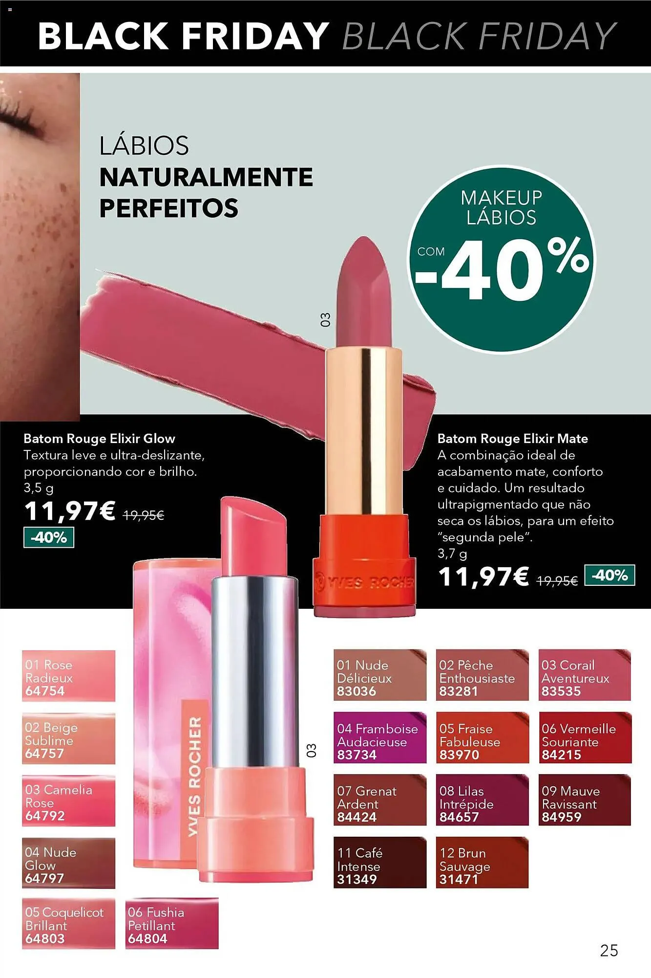 Folheto Catálogo Yves Rocher de 12 de novembro até 30 de novembro 2025 - Pagina 25
