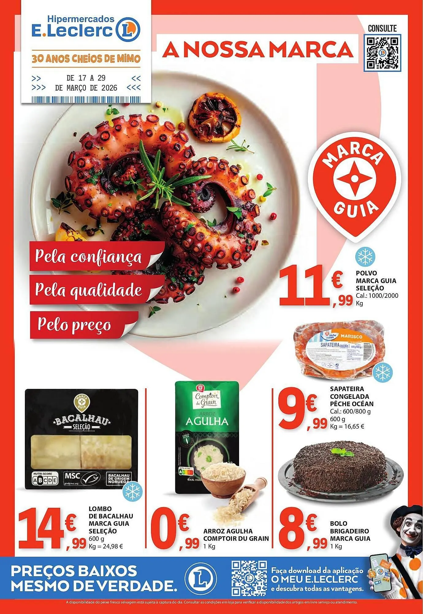 Folheto Folheto E.Leclerc de 17 de março até 29 de março 2026 - Pagina 1