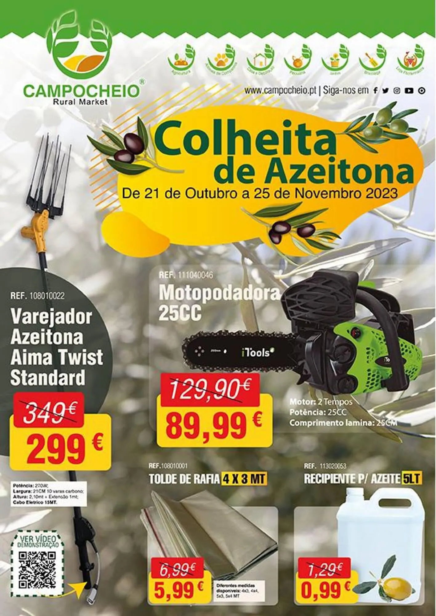 Folheto CAMPOCHEIO - 1