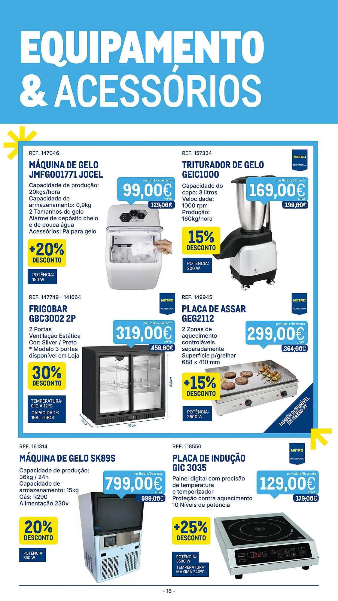 Folheto Folheto Makro de 31 de março até 7 de abril 2025 - Pagina 16