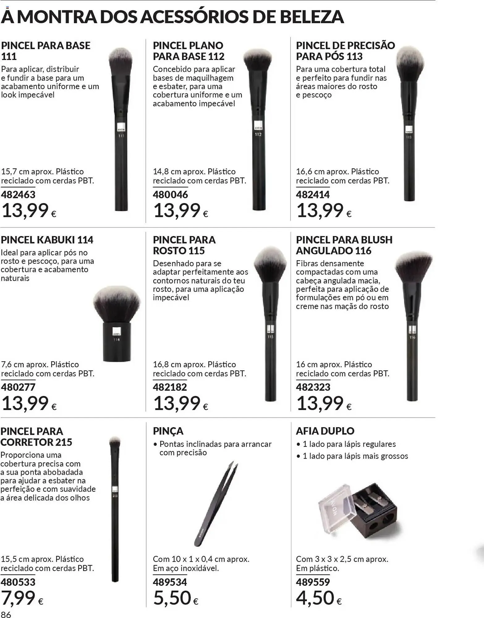Folheto Catálogo Avon de 1 de novembro até 1 de dezembro 2025 - Pagina 86