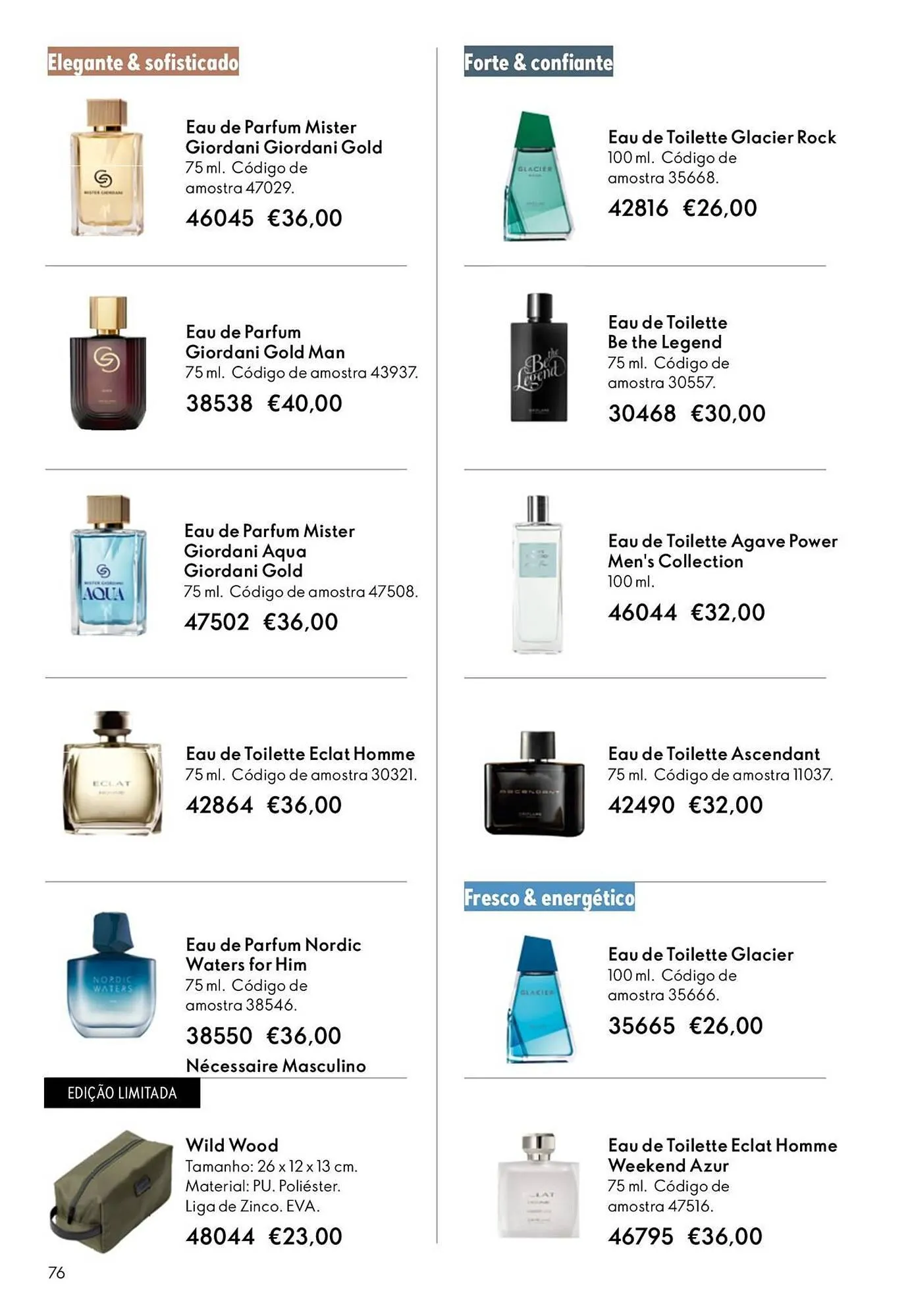 Folheto Catálogo Oriflame de 25 de março até 14 de abril 2026 - Pagina 76