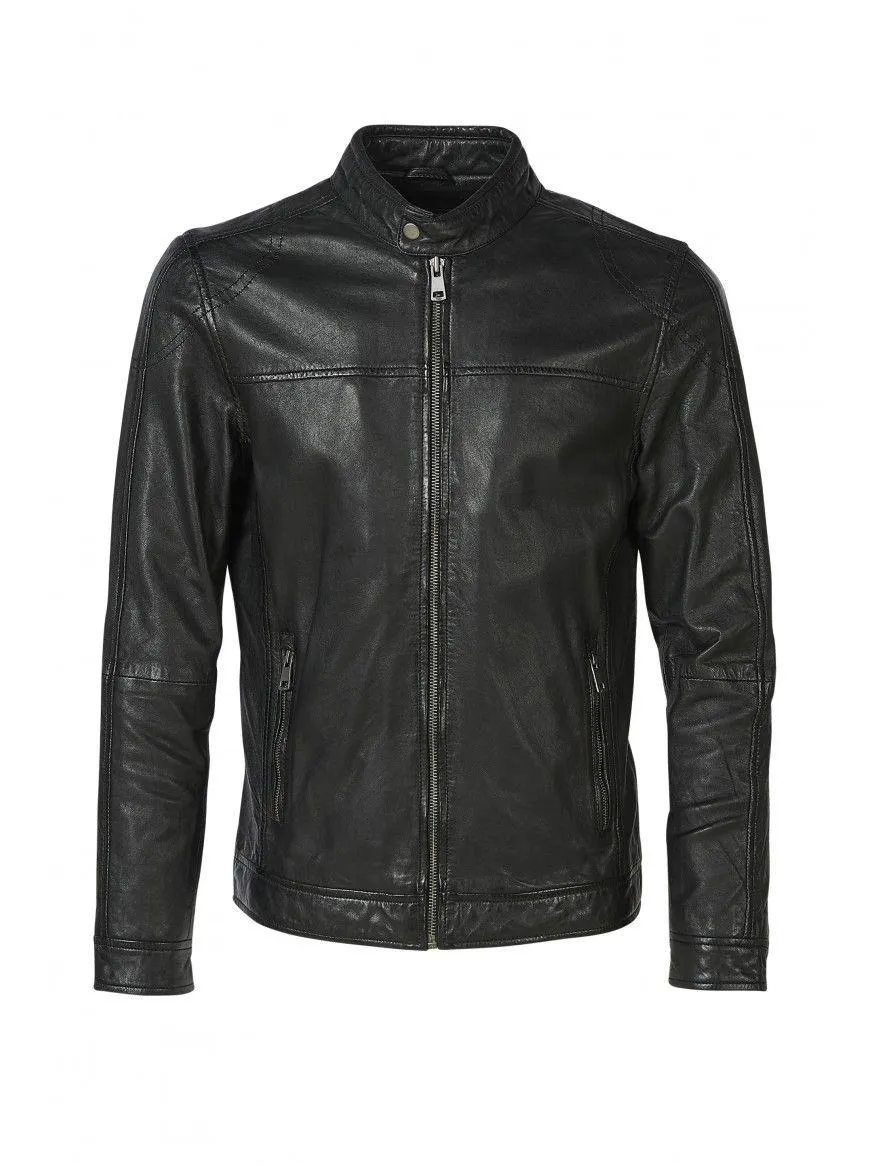 Blusão em pele Terry