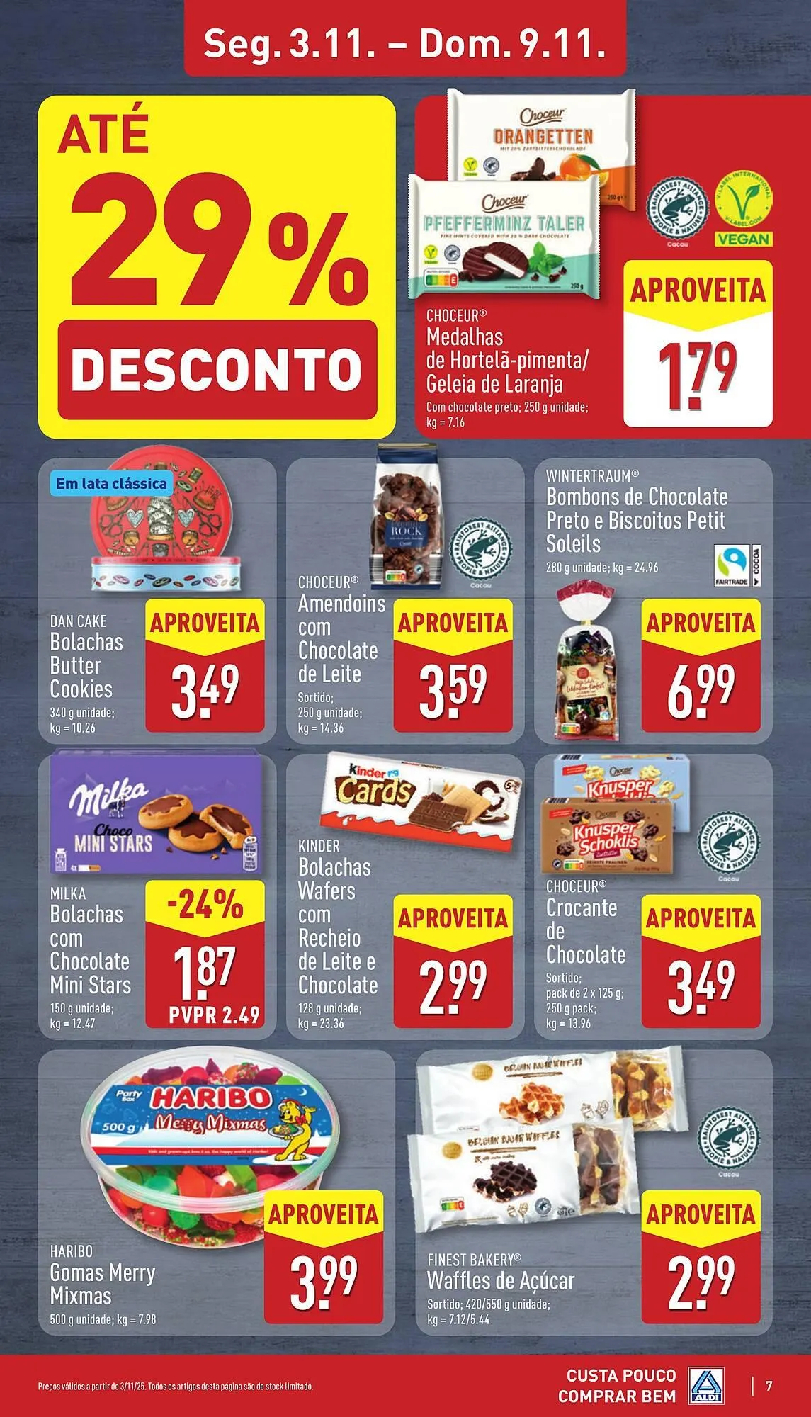 Folheto Folheto ALDI de 3 de novembro até 9 de novembro 2025 - Pagina 7