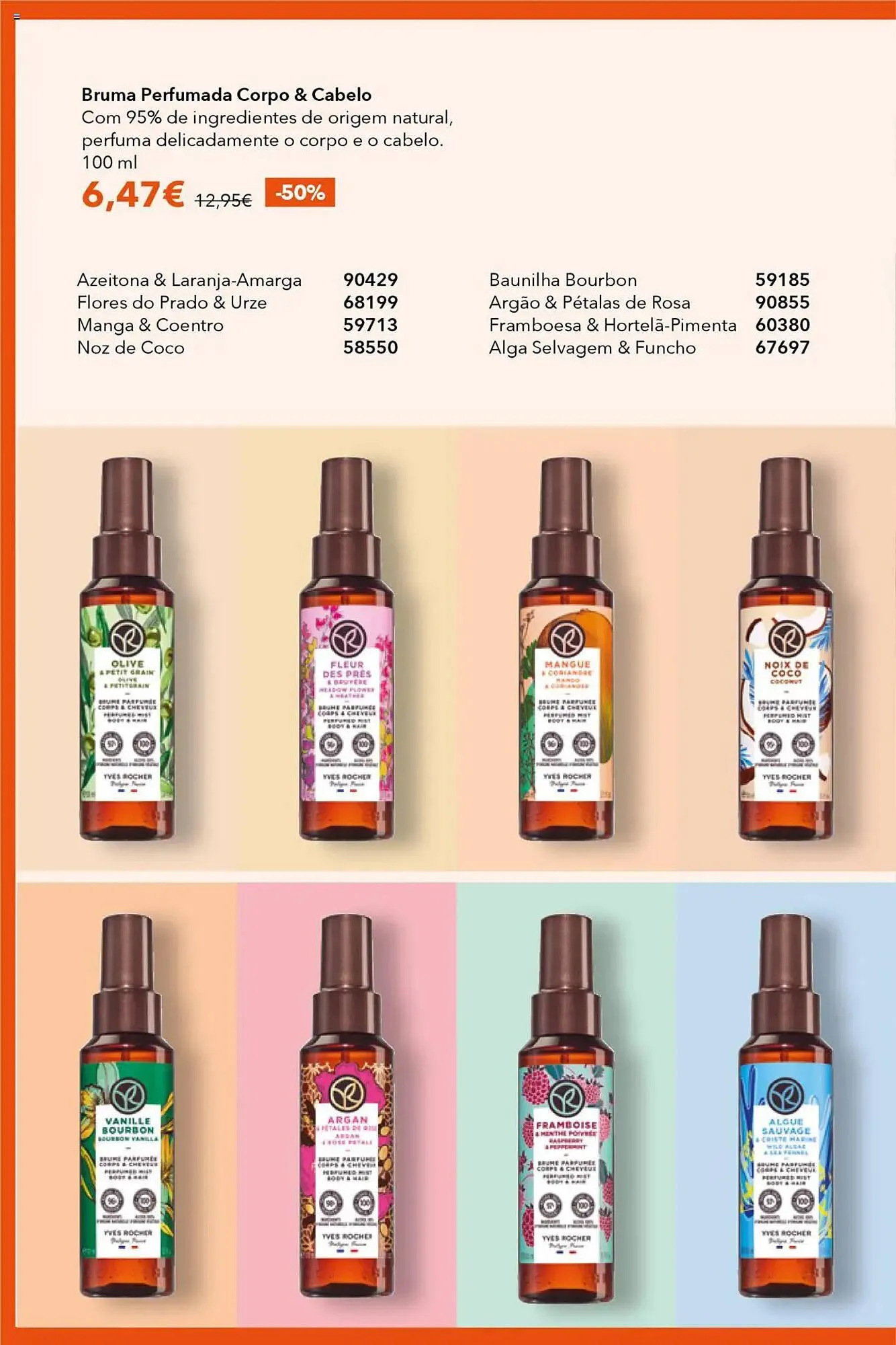 Folheto Folheto Yves Rocher de 3 de julho até 31 de julho 2025 - Pagina 66