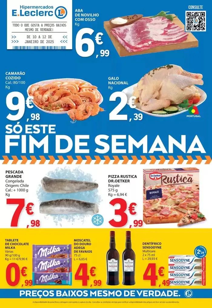 Folheto Folheto Fim de Semana de 10 de janeiro até 12 de janeiro 2025 - Pagina 1