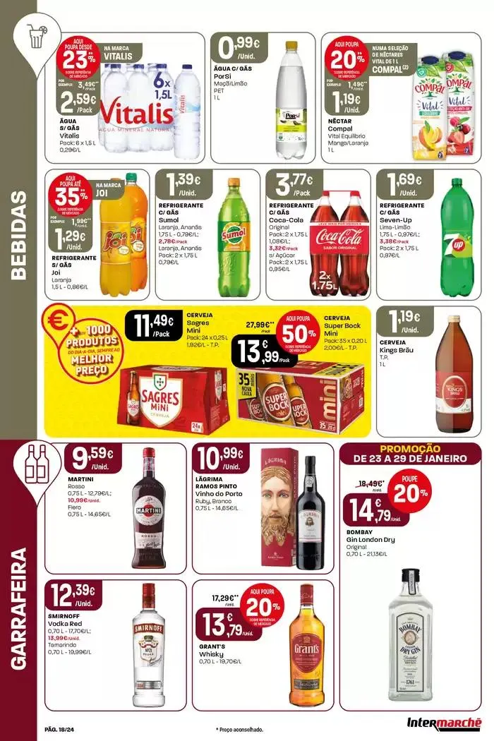 Folheto PREÇOS DAQUI de 23 de janeiro até 29 de janeiro 2025 - Pagina 18