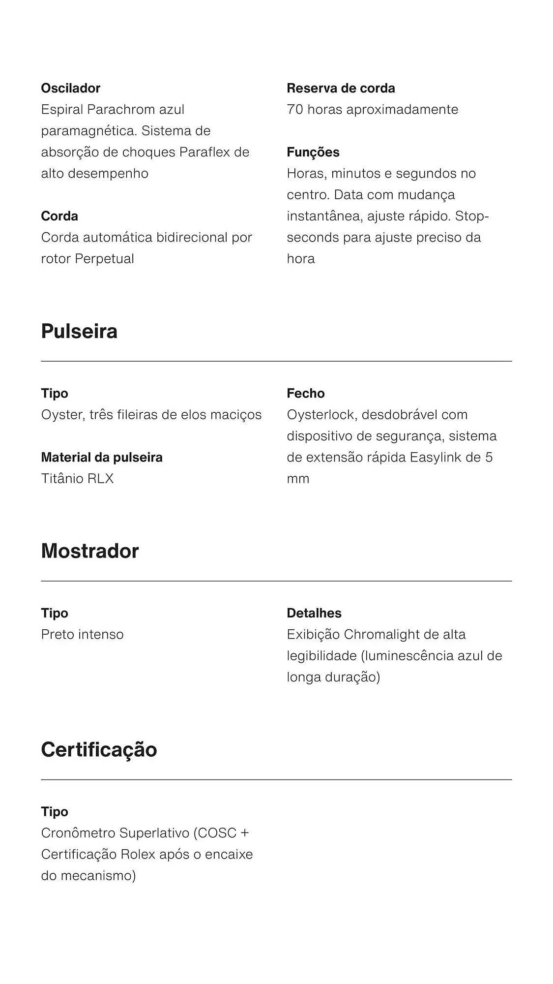 Folheto Folheto Rolex de 7 de março até 31 de dezembro 2025 - Pagina 10