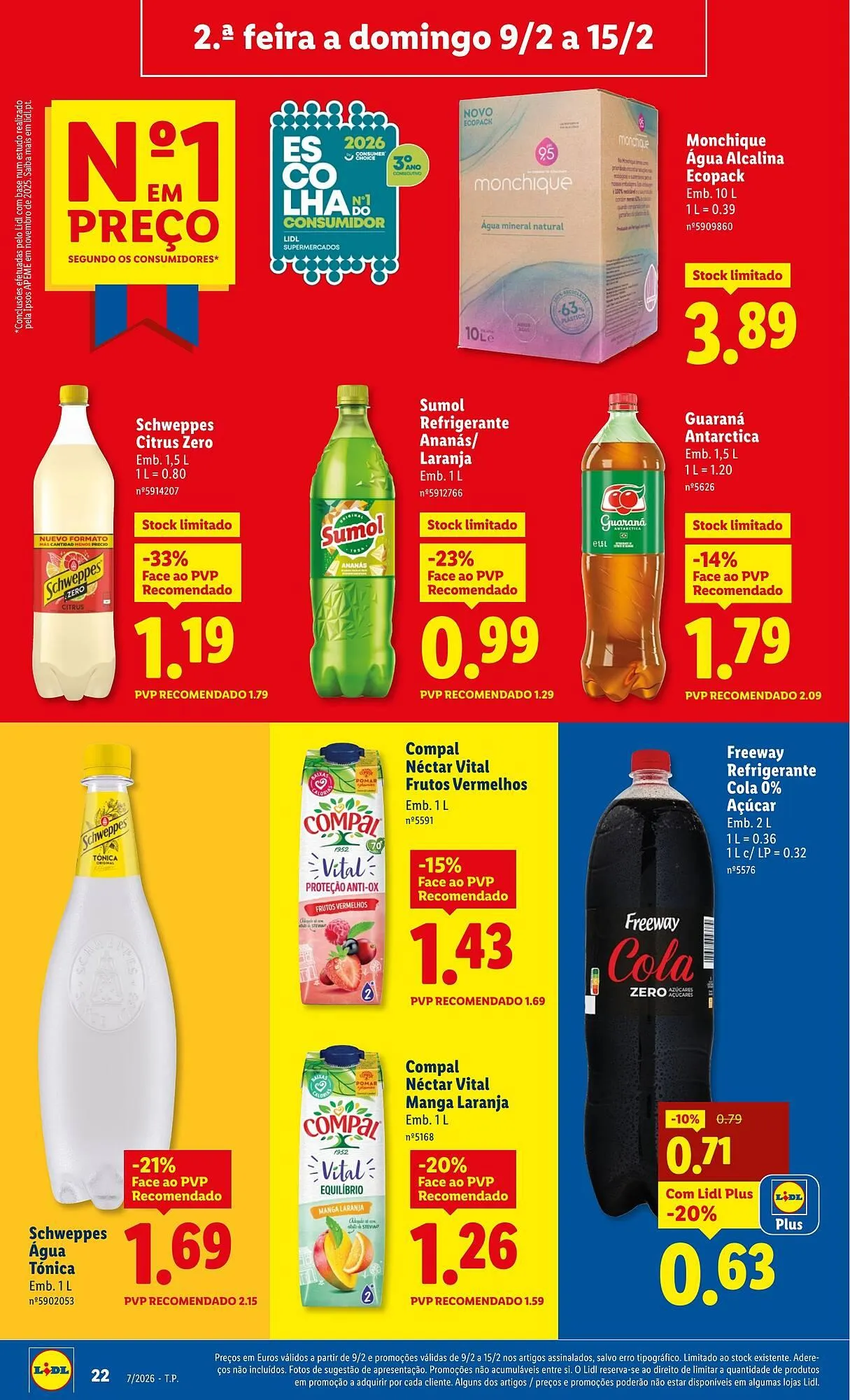 Folheto Folheto Lidl de 9 de fevereiro até 15 de fevereiro 2026 - Pagina 22