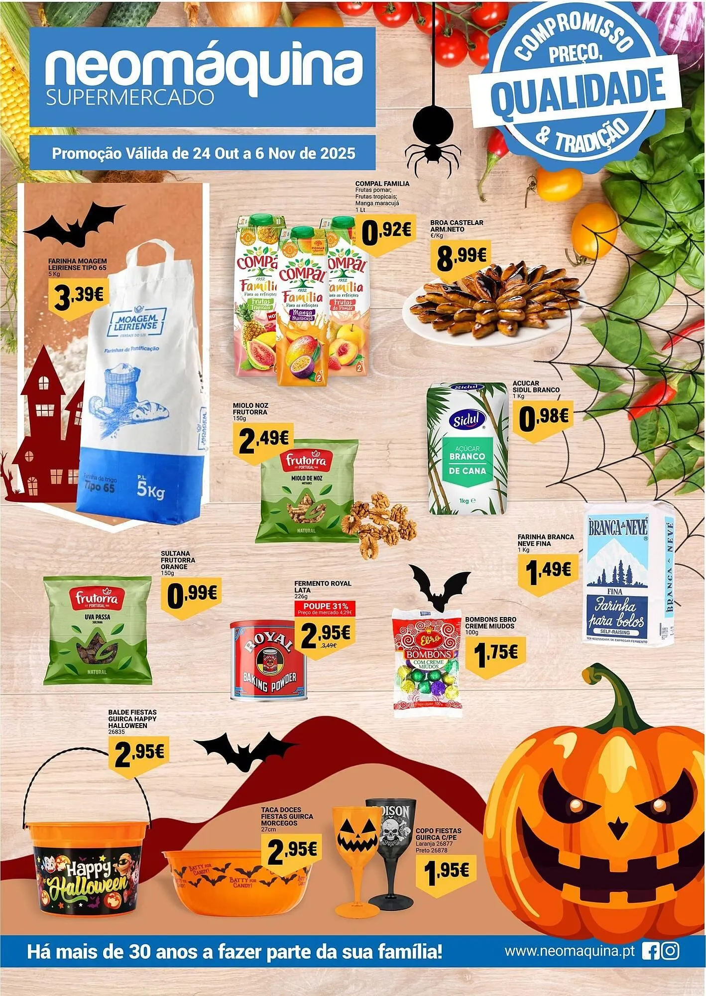 Folheto Folheto Neomáquina de 24 de outubro até 6 de novembro 2025 - Pagina 1