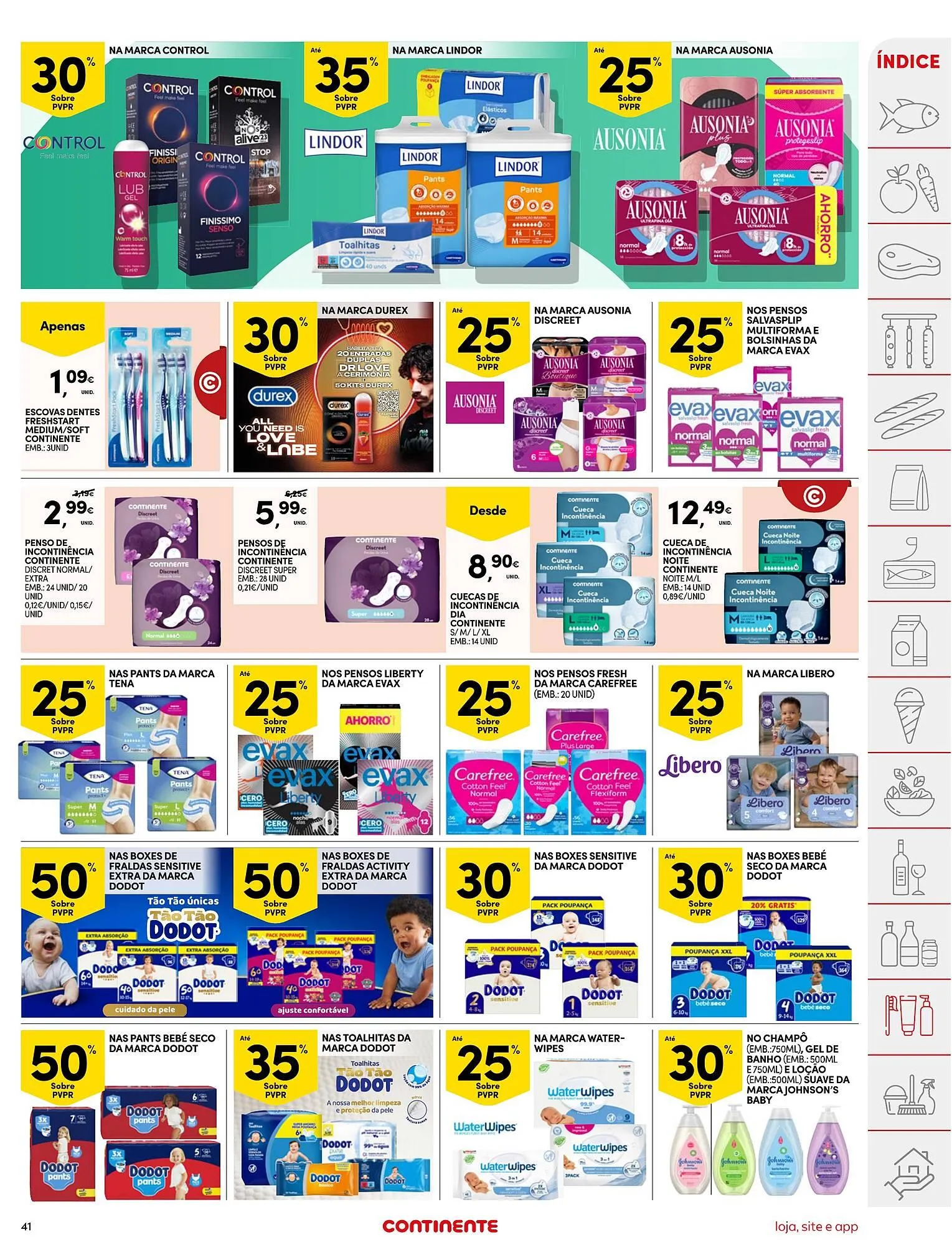 Folheto Folheto Continente de 24 de fevereiro até 2 de março 2026 - Pagina 41