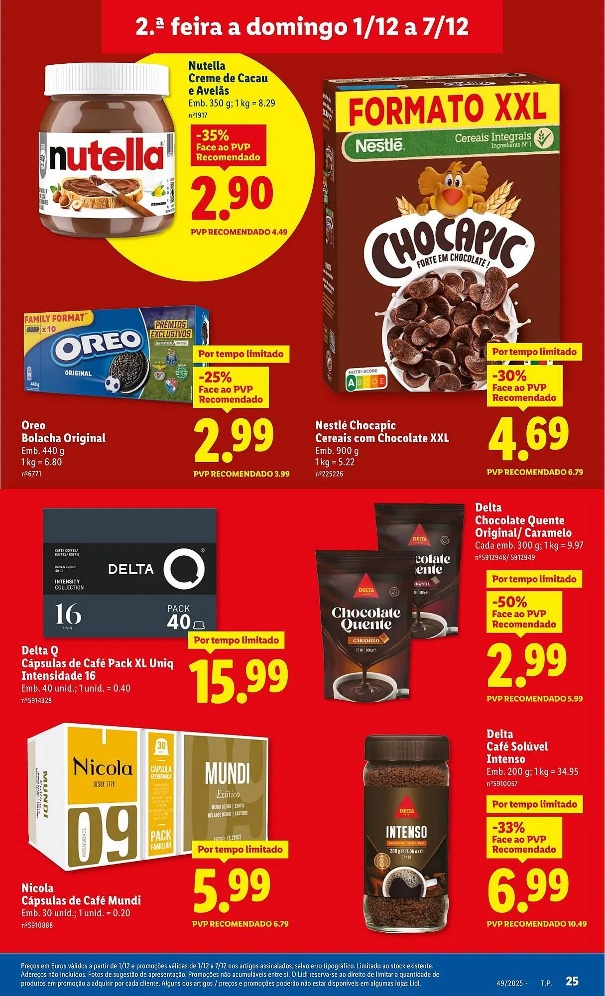 Folheto Folheto Lidl de 1 de dezembro até 7 de dezembro 2025 - Pagina 25