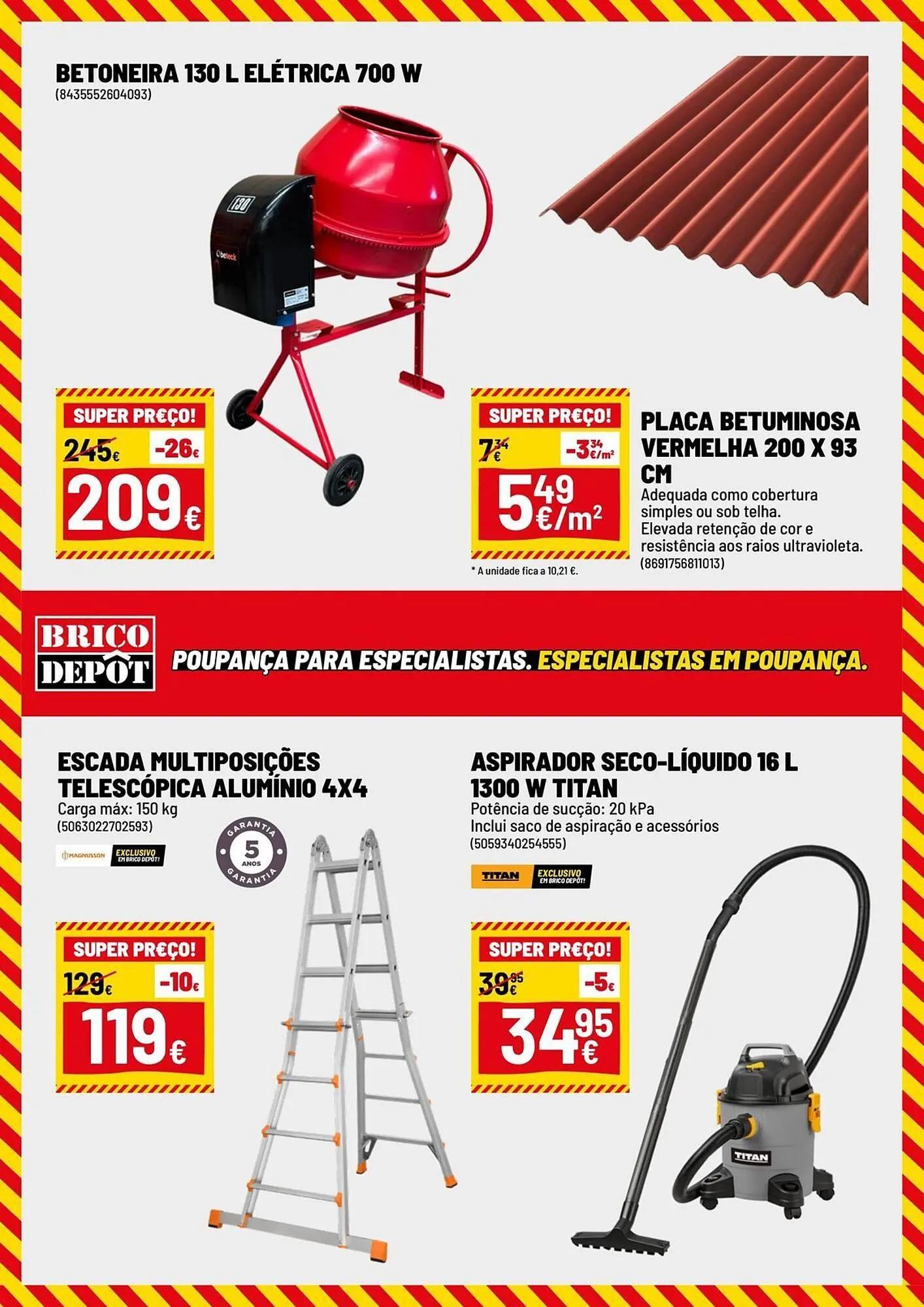 Folheto Folheto Brico Depôt de 4 de fevereiro até 26 de fevereiro 2026 - Pagina 2