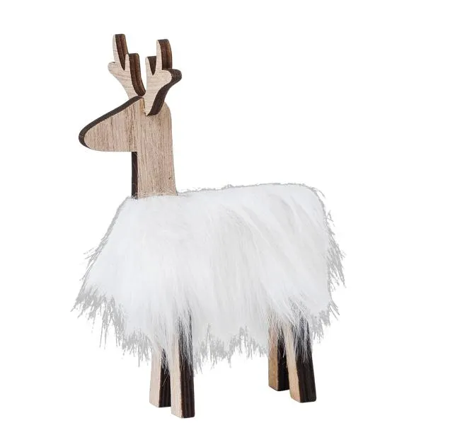 BUCK Decorazione soprammobile bianco