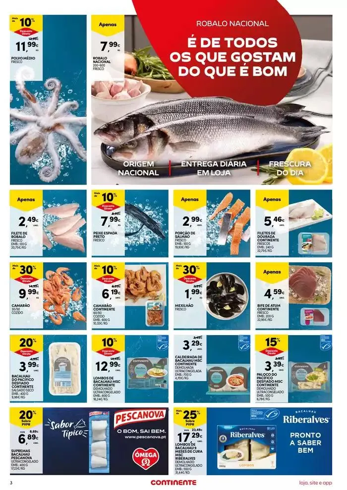 Folheto Semanal Continente Bom Dia de 29 de outubro até 4 de novembro 2024 - Pagina 3