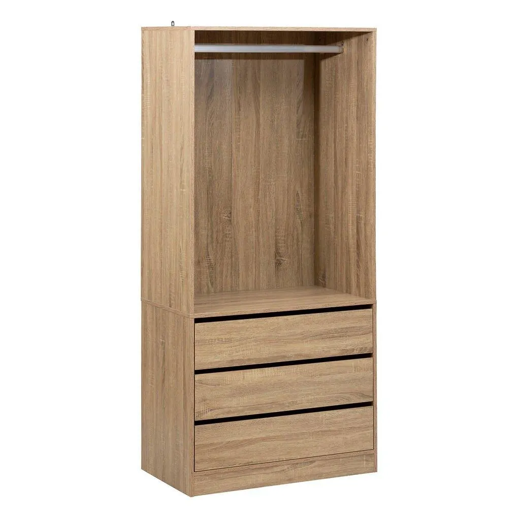 Roupeiro com 3 gavetas em mdf DOLO