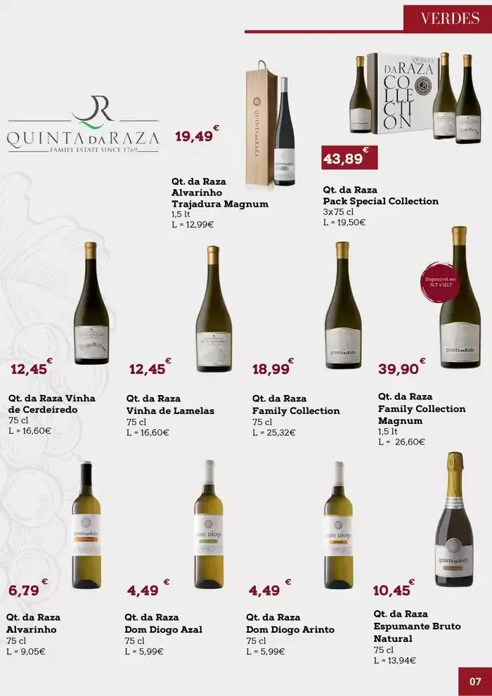 Folheto Folheto Vinhos Lordelo de 21 de novembro até 31 de dezembro 2024 - Pagina 7