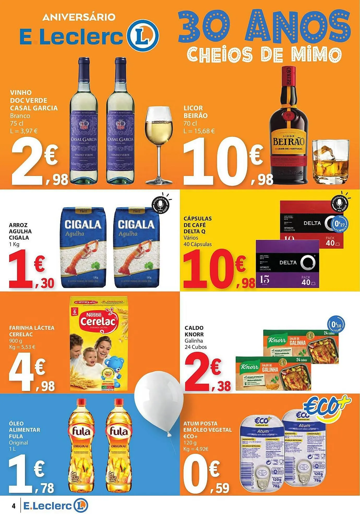Folheto Folheto E.Leclerc de 30 de outubro até 5 de novembro 2025 - Pagina 4