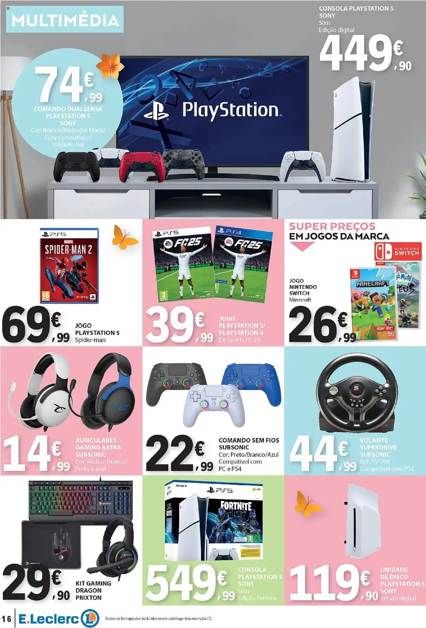Folheto Folheto E.Leclerc de 10 de abril até 23 de abril 2025 - Pagina 16