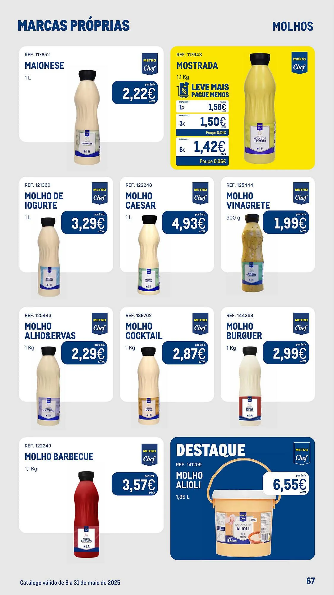 Folheto Folheto Makro de 8 de maio até 31 de maio 2025 - Pagina 67