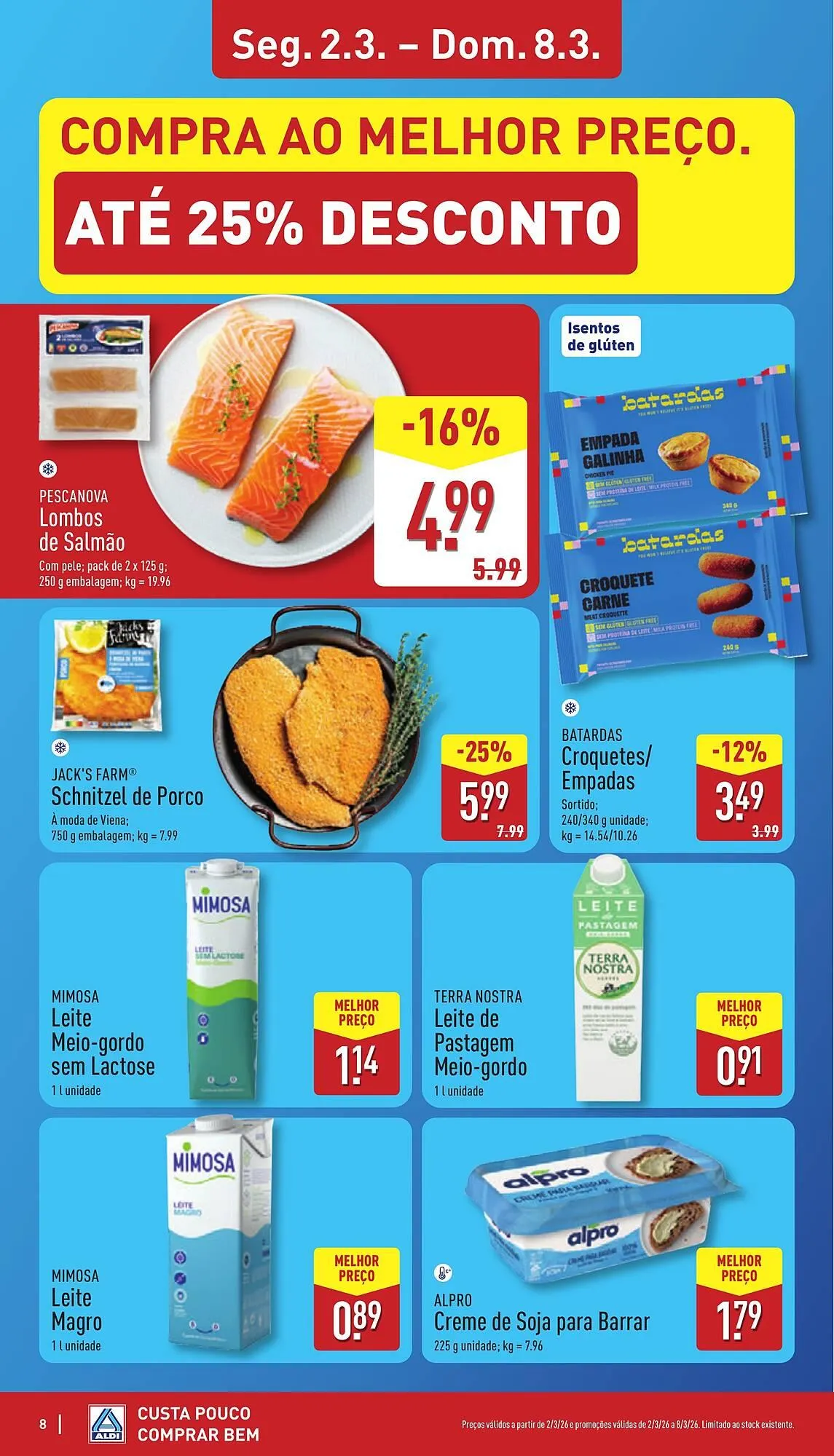 Folheto Folheto ALDI de 2 de março até 8 de março 2026 - Pagina 8