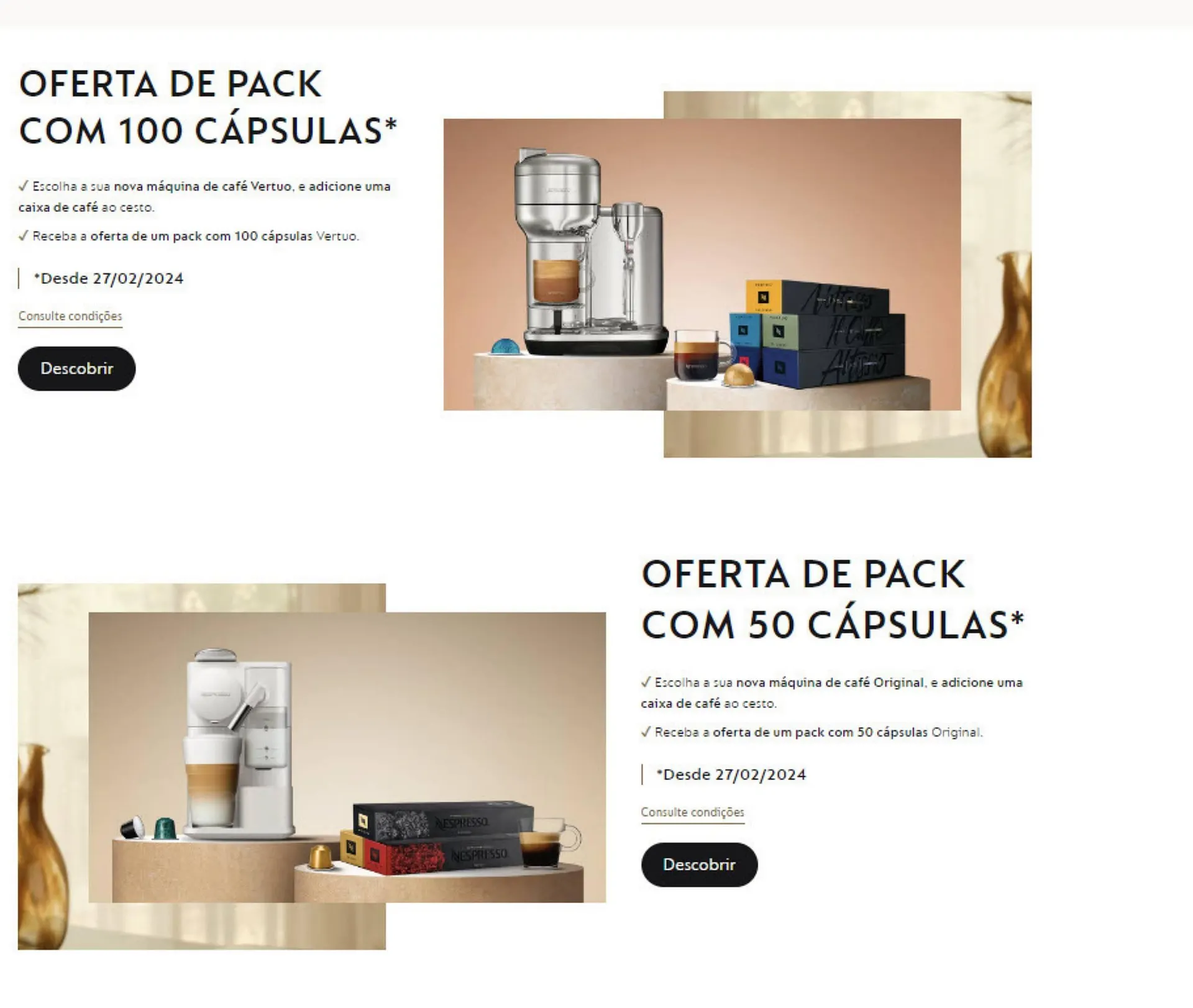 Folheto Nespresso - 1