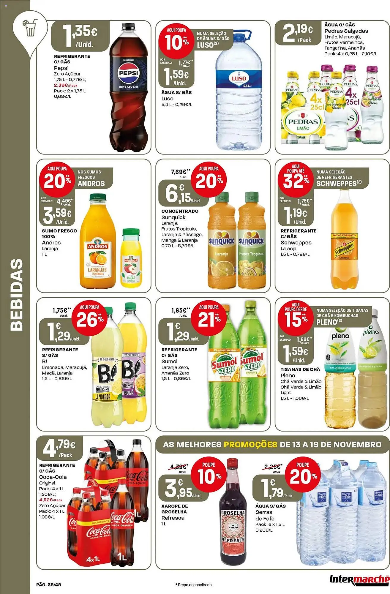Folheto Folheto Intermarché de 13 de novembro até 20 de novembro 2025 - Pagina 38