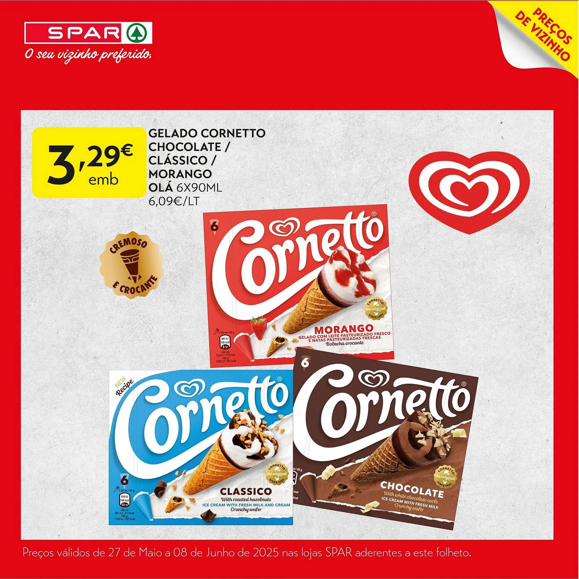 Folheto Folheto Spar de 27 de maio até 8 de junho 2025 - Pagina 1